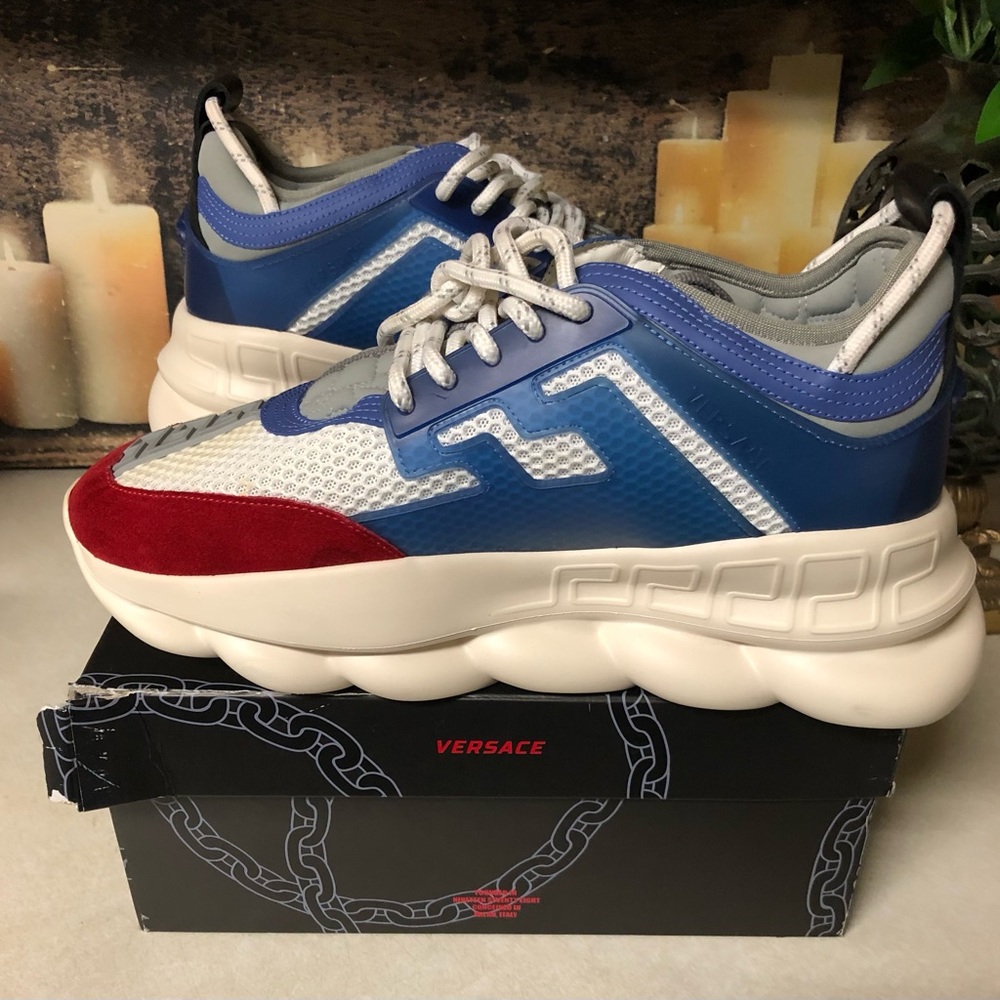 Versace Chain Reaction Runner Trainer Sneaker Low… - image 3